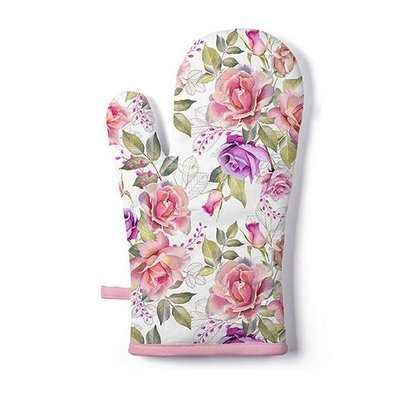 Typisch Hollands Luxury Oven Mitt - Roses - Classic