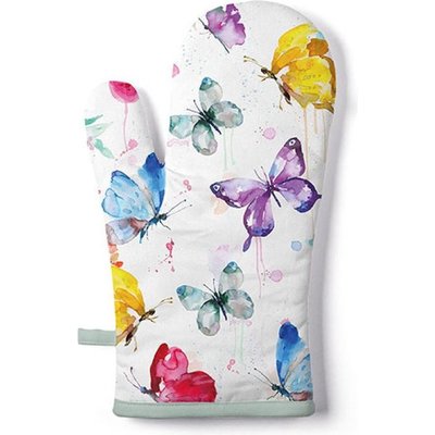 Typisch Hollands Luxury Oven Mitt - Butterflies - Artistic