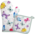 Typisch Hollands Luxury Kitchen Set-2 Pieces (Oven Mitt and Potholder) Butterflies