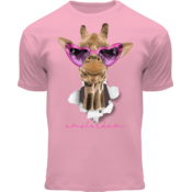 Holland fashion Kinder T-Shirt - Amsterdam  Giraffe