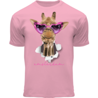 Holland fashion Kinder T-Shirt - Amsterdam Giraffe