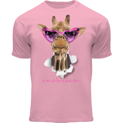 Holland fashion Kids T-Shirt - Amsterdam Giraffe