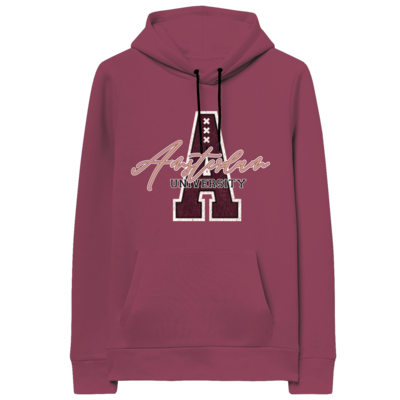 Holland fashion Hooded Amsterdam Sweater - University - Dark Cherry