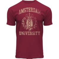 Fox Originals T-Shirt - Bordeaux Amsterdam - University