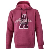 Fox Originals Hooded Amsterdam Sweater - University - Dark Cherry