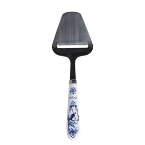 Typisch Hollands Cheese slicer Delft blue - in gift box - Windmills