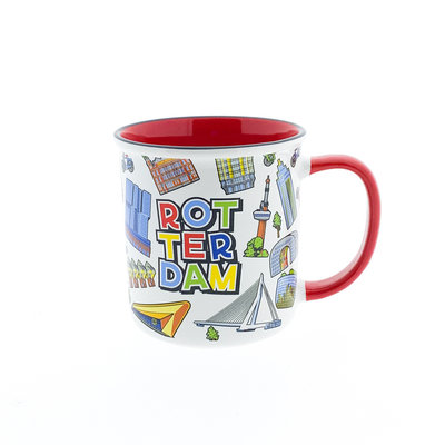 Typisch Hollands Mug Rotterdam in gift box - Iconic Rotterdam