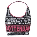 Robin Ruth Fashion Schoudertas Robin Ruth - Rotterdam ( Roze-Wit)