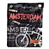 Robin Ruth Fashion Nektas - Passport bag - Amsterdam - Bicycle - Black-White-Red