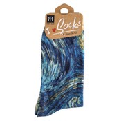 Typisch Hollands Damensocken Vincent van Gogh Sternenhimmel - (All-Over)
