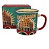 Typisch Hollands Large mug in gift box - Vintage Amsterdam turquoise Bikes - Copy - Copy