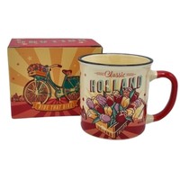 Typisch Hollands Kleiner Becher in Geschenkbox - Vintage Amsterdam