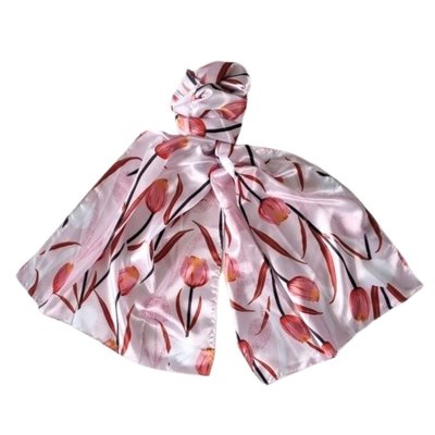 Robin Ruth Women's scarf - Viscose (artificial silk) Tulips