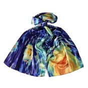 Robin Ruth Women's scarf - Viscose (artificial silk) Zone flowers Vincent van Gogh - Copy