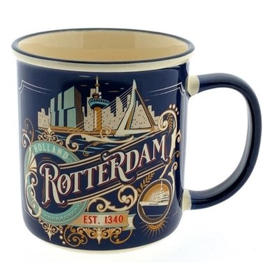 Typisch Hollands Mug set Rotterdam in gift boxes (Vintage)