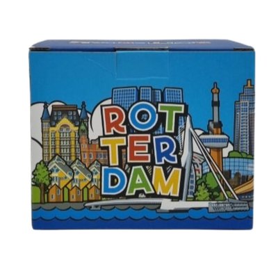 Typisch Hollands Becher Rotterdam in Geschenkbox (Comic)