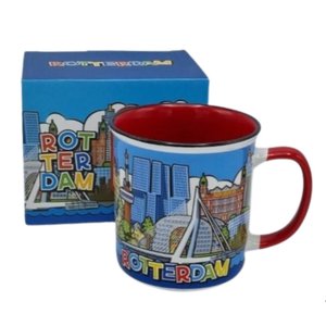 Typisch Hollands Becher Rotterdam in Geschenkbox (Comic)