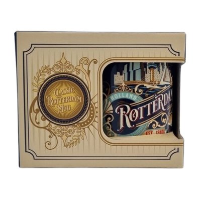 Typisch Hollands Beker Rotterdam Vintage 'Highlights' in giftbox