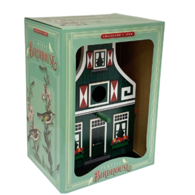 Matix Birdhouse green Zaans house