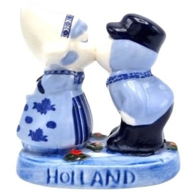 Matix Kiss couple love Holland Delft blue - 6 cm