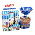 Typisch Hollands Grote Holland mok met lepel - giftbox - (nu met GRATIS stroopwafels)