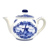 Heinen Delftware Teapot - Delft blue