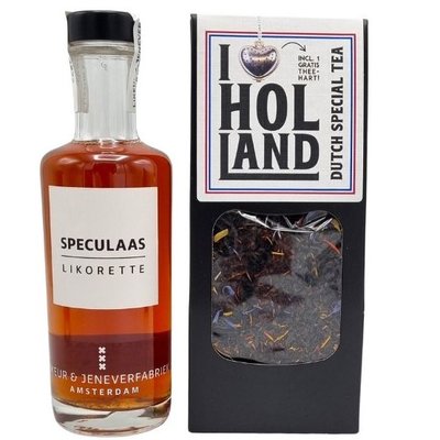 Typisch Hollands Speculaas - Likorette and Holland tea gift set