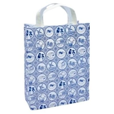 Typisch Hollands Paper gift bag Delft blue