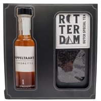 Typisch Hollands Apple pie - Likorette - Rotterdam tea gift set