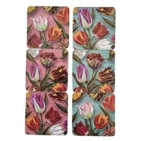 Matix Coasters botanical tulips (Pretty Tulips)