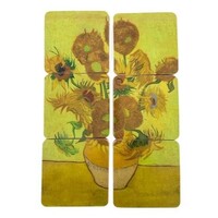 Typisch Hollands Coasters van Gogh Sunflowers