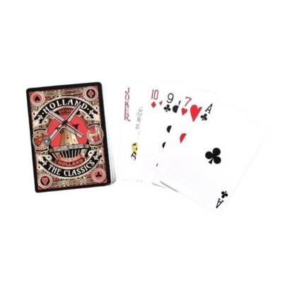 Typisch Hollands Playing cards Holland red/gold