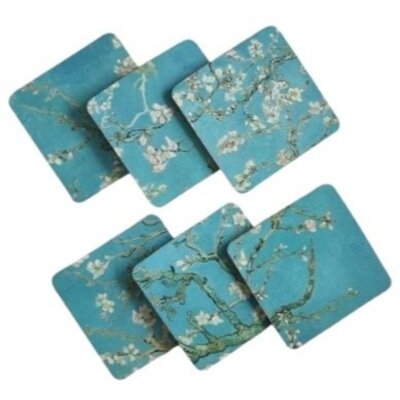 Typisch Hollands Coasters van Gogh Almond Blossom