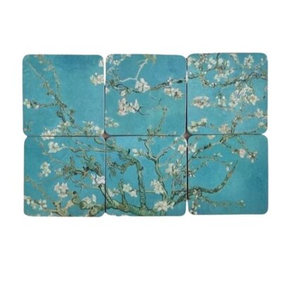 Matix Coasters van Gogh Almond Blossom