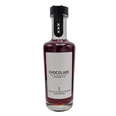 Likeur en Jeneverfabriek - Amsterdam Hollands Chocolade  likorette 0.20L