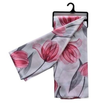 Robin Ruth Women's scarf - Viscose (artificial silk) Tulips