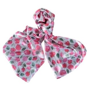 Robin Ruth Women's scarf - Viscose (artificial silk) Tulips