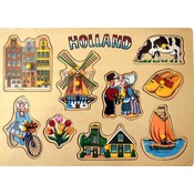 Typisch Hollands Kinder Puzzel - Holland