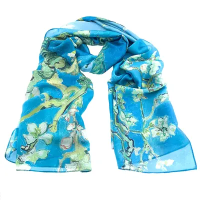 Typisch Hollands Women's Scarf Vincent van Gogh - Almond Blossom