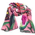 Typisch Hollands Women's Scarf - Pretty Tulips - Pink Tulips