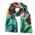 Typisch Hollands Ladies Scarf - Pretty Tulips - Green Tulips