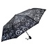 Robin Ruth Luxury umbrella - Black-Silver Bike - Automatic