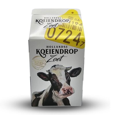 Typisch Hollands Milchverpackung Kuhbonbons Süßigkeit