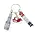 Matix Sleutelhanger Fiets - Rood - de Dom - Utrecht