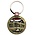 Typisch Hollands Keychain Round Amsterdam bronze