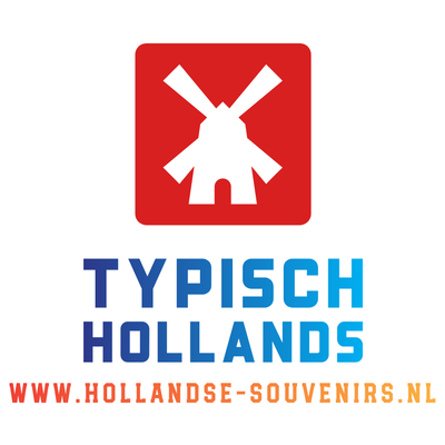 Typisch Hollands Magneet Molen - Polyprint - Holland - ( Delfts blauw)