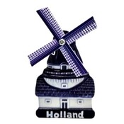 Matix Magneet Stellingmolen - Polyprint - Holland - ( Delfts blauw)