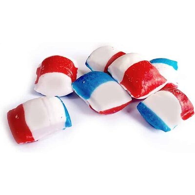 Typisch Hollands Oud Hollands snoepgoed Hollandkussentjesmix-Doosje Delfts blauw (modern)