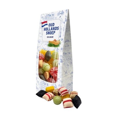 Typisch Hollands Old Dutch Süßigkeiten Kissen Mix-Box Delfter Blau (modern)