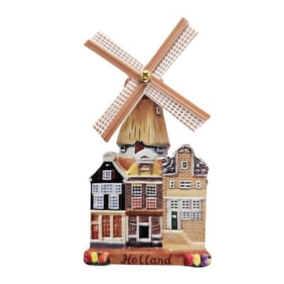 Matix Magneet Molen - Polyprint  - Holland